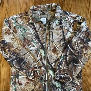 Realtree ScentLok Full Zipper Fleece Jacket Size XL
